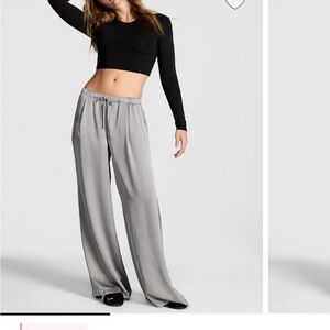 Satin Pull On Trouser